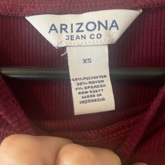 Arizona Jean Company Red Raglan Sheath Dress - Picture 2 of 2